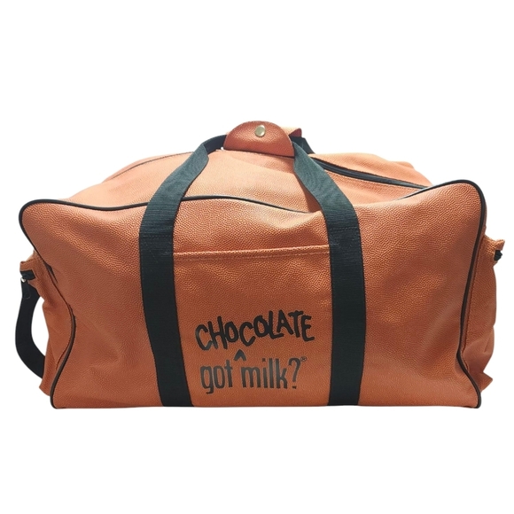 Spalding Vintage NBA Basketball Duffle Bag Got Milk - Picture 3 of 11